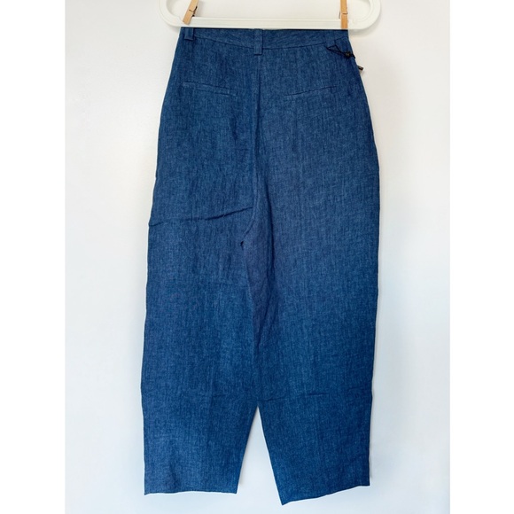 Massimo Dutti 100% Linen Trousers - Picture 9 of 15